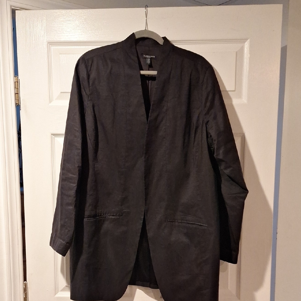Eileen Fisher Black Women's Jacket